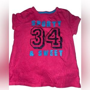 Okie Dokie Sport Pink Short Sleeve Shirt